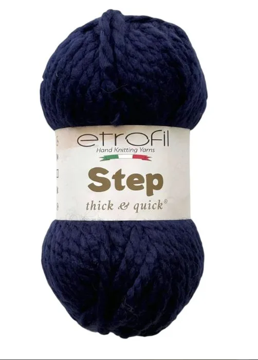 צמר לסריגה עבה מהמם- בצבע 75302 כחול