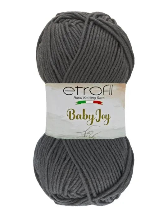 Baby JOY- צמר בייבי- אנטיפילנג בצבע- אפור 80091