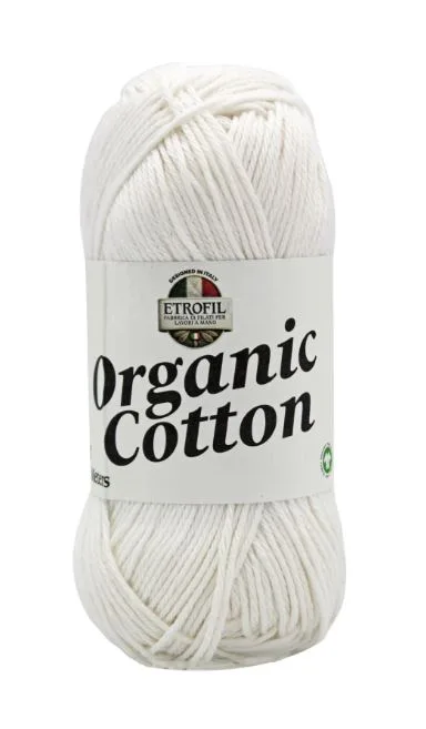 Organic Cotton-חוט כותנה בצבע- לבן 71088