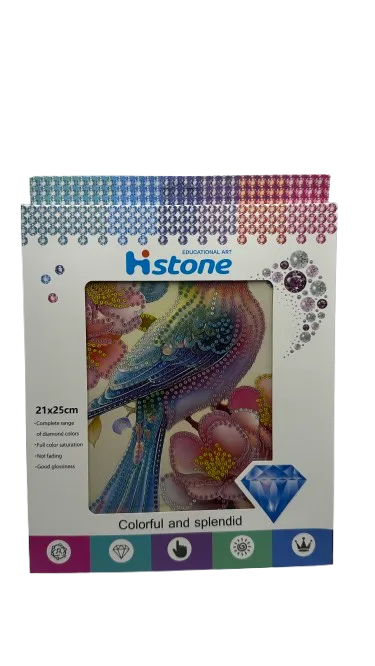 הכנת תמונת שיבוץ יהלומים 21X25- ציפור