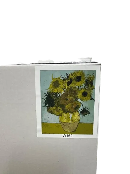 ערכה ליצירה- ציור במספרים על קנווס 40X30- חמניות 162