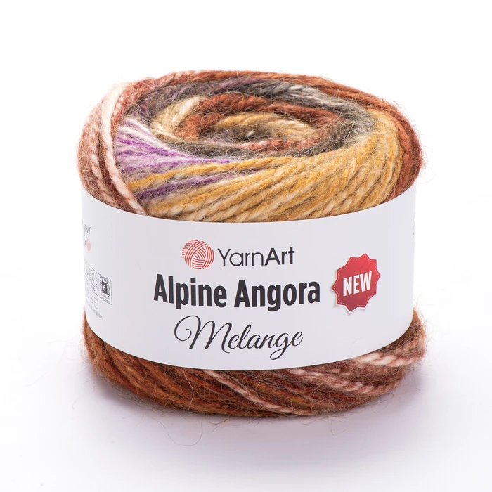 ALPINE-ANGORA-MELANGE-חדש צמר אלפין אנגורה מתחלף-6410