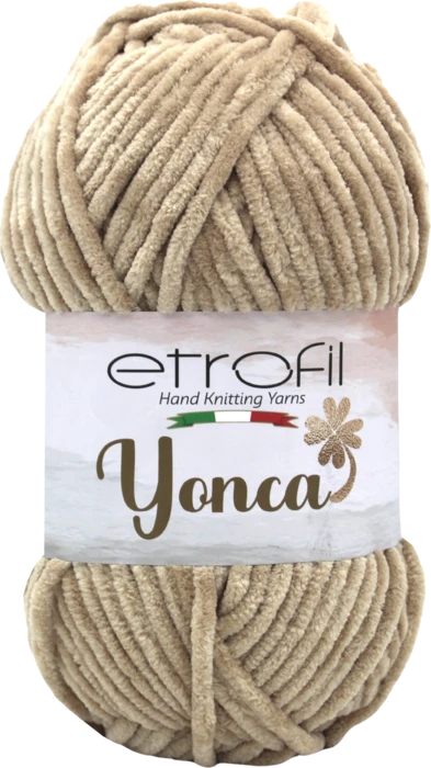 77180-YONCA BABY- צמר קטיפה לתינוקות יאנקה קפה
