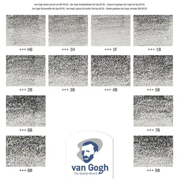 Van Gogh Sketch Pencils 12- עפרונות רישום