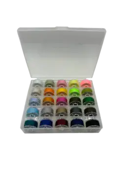 ערכת חוטי תפירה ב25 גוונים