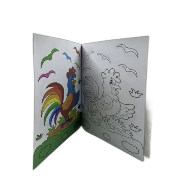 חוברת צביעה להעתיק מהדוגמא - ציפורים