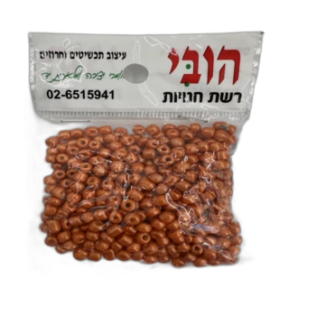 שקית חרוזי ונציה מידה 6 בצבע- סגול G-