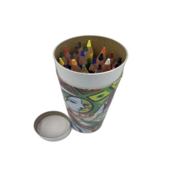 36 עפרונות צבעוניים בקופסא של חברת MARCO