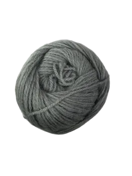 צמר לסריגה 25% צמר גולדן סטאר בצבע-אפור