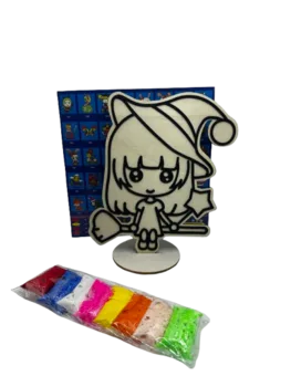 ערכת יצירה לילדים-   ערכת יצירה עם פלסטלינה שמתייבשת באויר /אייקלי- במבצע- לפי בחירת דגם