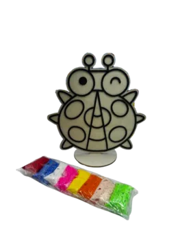 ערכת יצירה לילדים-   ערכת יצירה עם פלסטלינה שמתייבשת באויר /אייקלי- במבצע- לפי בחירת דגם