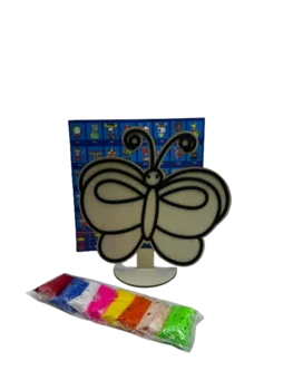 ערכת יצירה לילדים-   ערכת יצירה עם פלסטלינה שמתייבשת באויר /אייקלי- במבצע- לפי בחירת דגם