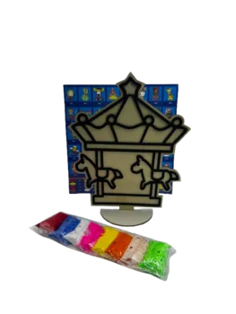 ערכת יצירה לילדים-   ערכת יצירה עם פלסטלינה שמתייבשת באויר /אייקלי- במבצע- לפי בחירת דגם