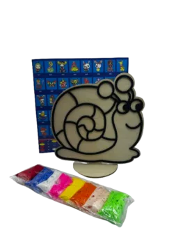 ערכת יצירה לילדים-   ערכת יצירה עם פלסטלינה שמתייבשת באויר /אייקלי- במבצע- לפי בחירת דגם