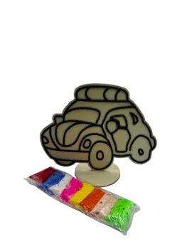 ערכת יצירה לילדים-   ערכת יצירה עם פלסטלינה שמתייבשת באויר /אייקלי- במבצע- לפי בחירת דגם