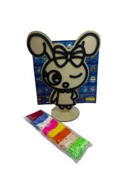 ערכת יצירה לילדים-   ערכת יצירה עם פלסטלינה שמתייבשת באויר /אייקלי- במבצע- לפי בחירת דגם