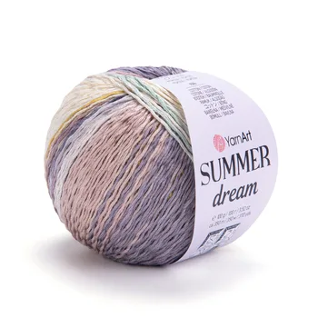 YARNART-SUMMER-צמר קייץ מתחלף 70% כותנה DREAM-4310