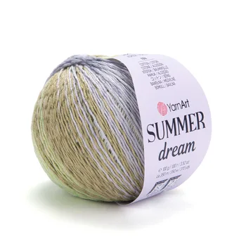 YARNART-SUMMER-צמר קייץ מתחלף 70% כותנה DREAM-4303