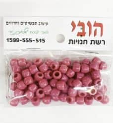 חרוזים ליצירה לילדים- מיועד להשחלה ראשונה -חבית עם חור גדול במיוחד לצ'וקטה