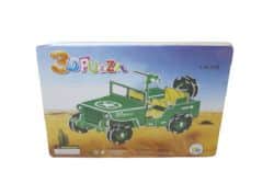 ערכת יצירה לילדים- הרכבת קרטון ליצירת דגם תלת מימדLX-136