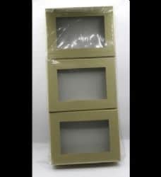 במבצע- 6 יחידות של קופסא למתנה 12X16 עם חלון
