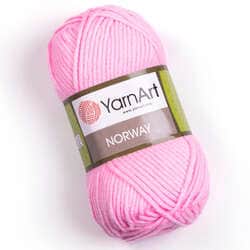 צמר חלק איכותי במחיר מבצע נוראוי-YARNART-NORWAY- צבע ורוד 20
