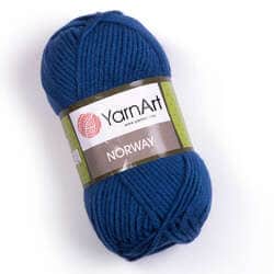 צמר חלק איכותי במחיר מבצע נוראוי-YARNART-NORWAY- צבע כחול 209