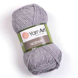 צמר חלק איכותי במחיר מבצע נוראוי-YARNART-NORWAY- צבע אפור 804