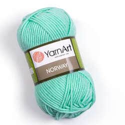צמר חלק איכותי במחיר מבצע נוראוי-YARNART-NORWAY- צבע טורקיז 841