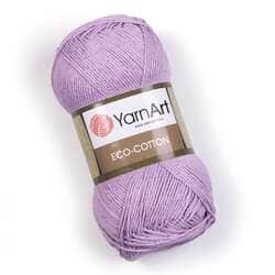 צמר כותנה מהממם איקו כותון YARNART-ECO-COTTON-לסריגת בובות ובגדים -בצבע סגול 771