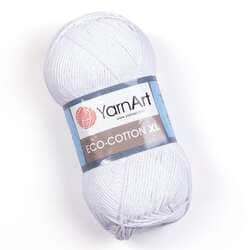 צמר כותנה איקו כותנהARNART-ECO-COTTON-XL לסריגה- בצבע לבן 760