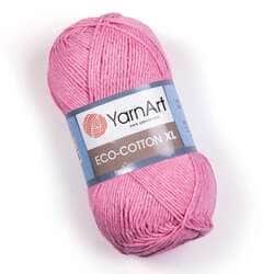 צמר כותנה איקו כותנהARNART-ECO-COTTON-XL לסריגה- בצבע ורוד 766