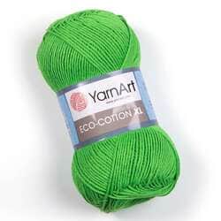 צמר כותנה איקו כותנהARNART-ECO-COTTON-XL לסריגה- בצבע ירוק 802