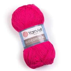 צמר כותנה איקו כותנהARNART-ECO-COTTON-XL לסריגה- בצבע פוקסיה 803
