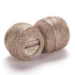 חוט מנצנץ לסריגה- קמילה YARNART-CAMELLIA-430