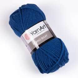צמר מרינו- MERINO BULKY צמר עבה עם 25% צמר אמיתי בצבע-כחול (551)