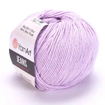 YARNART-JEANS-חוט סריגה קייצי ג'ינס מתאים במיוחד לבובות ובגדי קייץ- 55% כותנה(19)