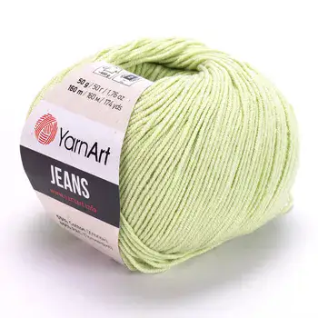 YARNART-JEANS-חוט סריגה קייצי ג'ינס מתאים במיוחד לבובות ובגדי קייץ- 55% כותנה(11)