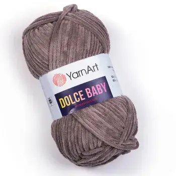 YARNART-DOLCE-BABY-חוט קטיפה דק דולצ'ה -754