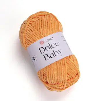 YARNART-DOLCE-BABY-חוט קטיפה דק דולצ'ה -852