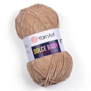 YARNART-DOLCE-BABY-חוט קטיפה דק דולצ'ה -747