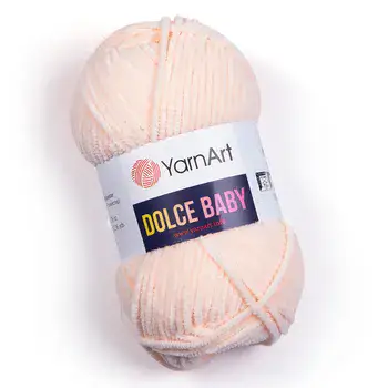 YARNART-DOLCE-BABY-חוט קטיפה דק דולצ'ה -779