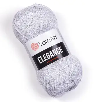 YARNART-ELEGANCE-חוט צמר לסריגה 88% כותנה 12% ויסקוזה /לורקס- 101