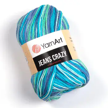 YARNART-JEANS-CRAZY-חוט ג'ינס קרייזי מתחלף-7204