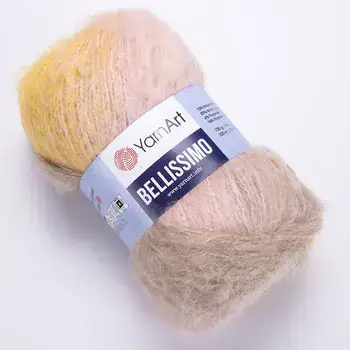 YARNART-BELLISSIMO-בליסימו צמר נעים במיוחד לסריגה בצבעים מתחלפים-1410
