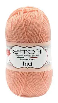 צמר ינקי Inci- לסריגה אפרסק 039