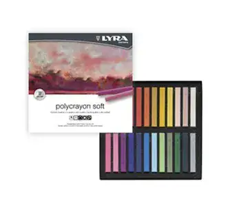 POLYCRAYON SOPT- 24 גוונים- גירי פסטל