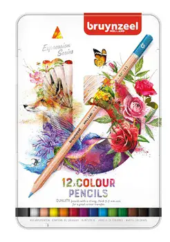 Colorpotlood Bruynzeel 12 יחידות צבע פסטל
