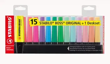 סט 15 טושי הדגשה STABILO