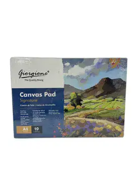 בלוק ציור עם נייר קנווס- CANVAS PAD A4
